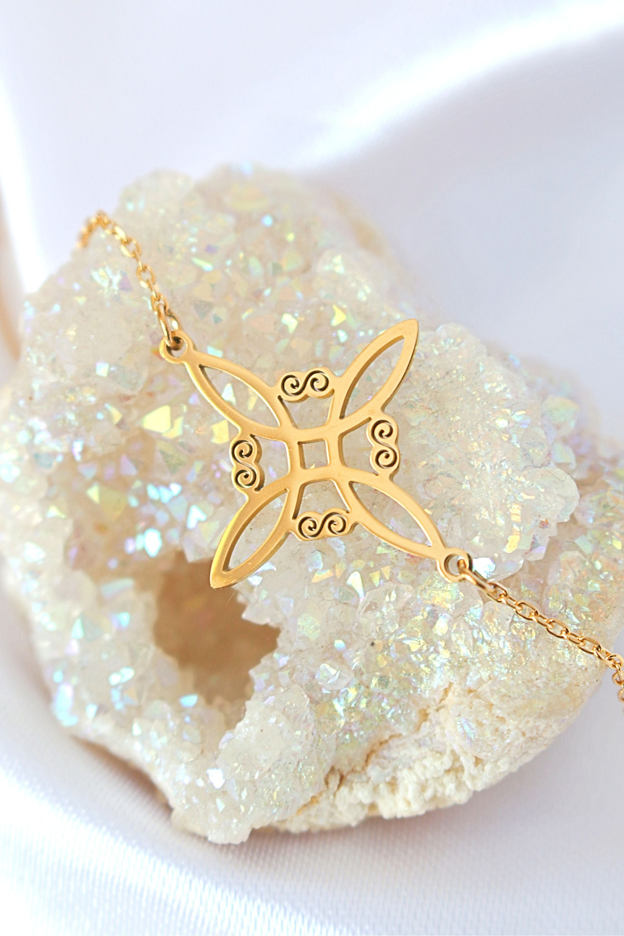 Náramok s čarodejníckym uzlom | 24K amulet 