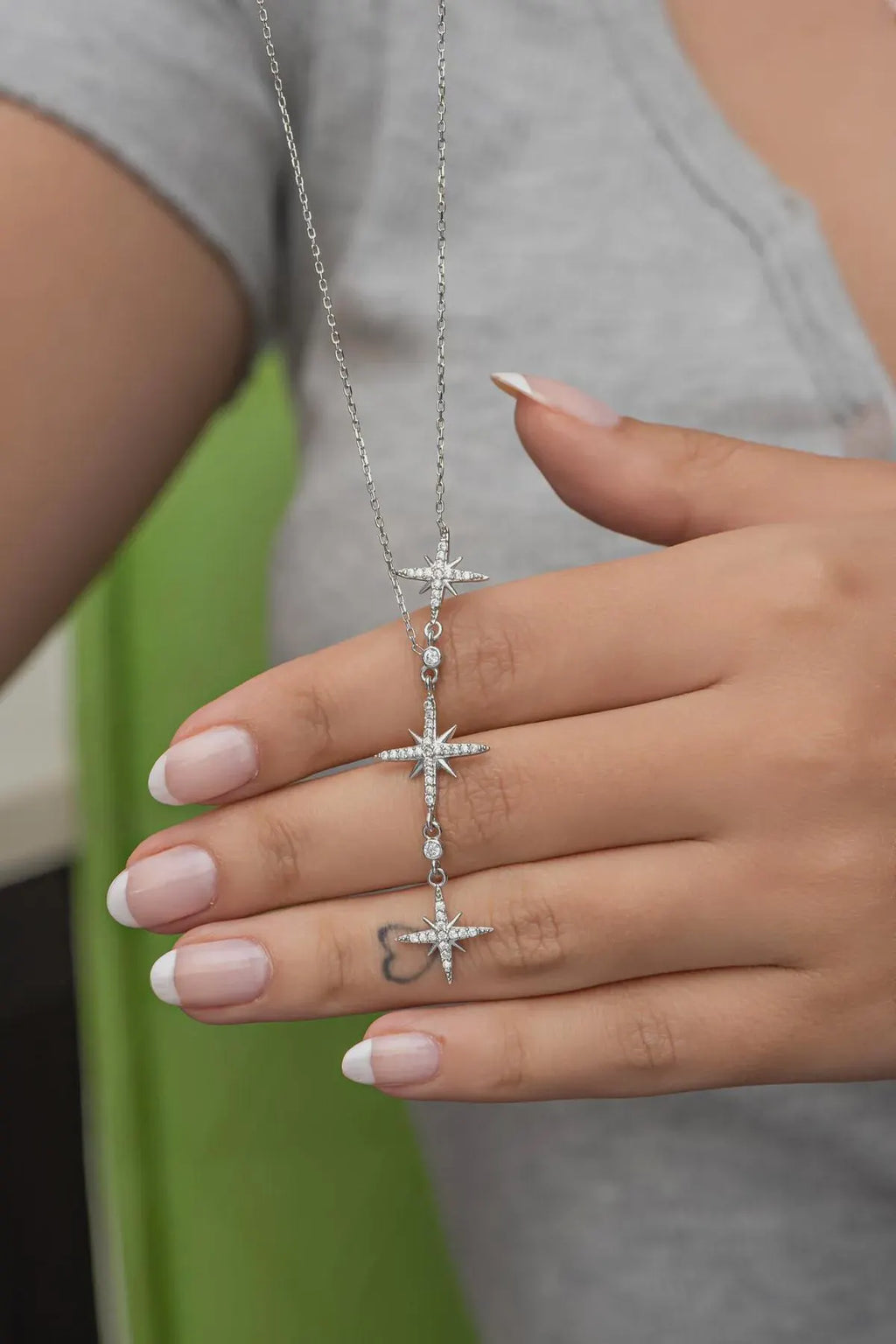 Náhrdelník s trojitou Severnou hviezdou