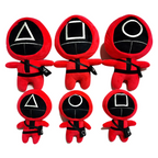 Plyšové hračky s chobotnicami