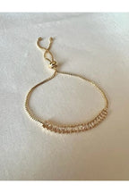 Nastaviteľný zirkónový náramok