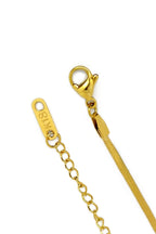 18-karátový plochý retiazkový choker